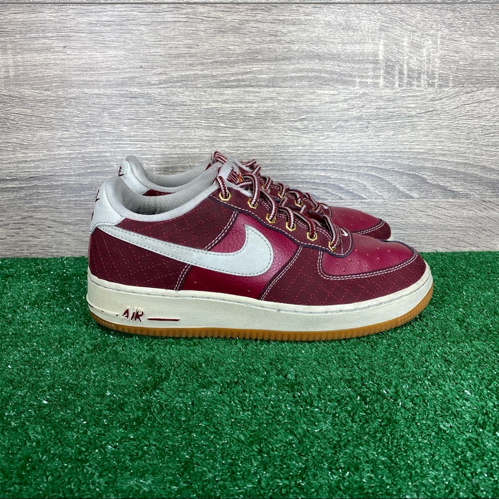 Nike Air Force 1 Premium GS Red Size 6Y / W 7.5